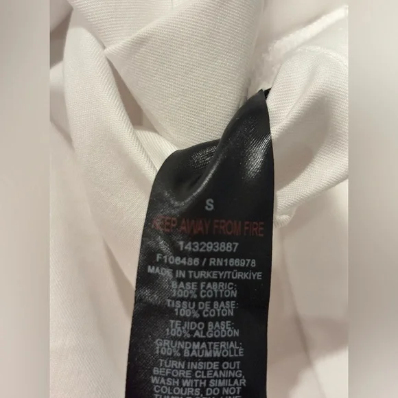 ASOS White Long Sleeve Gown with Bishop Sleeves - Picture 10 of 10